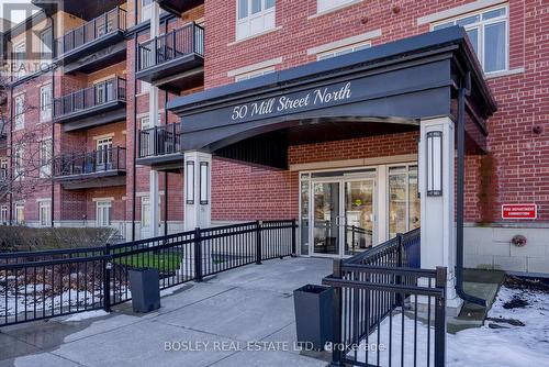 #301 -50 Mill St N, Port Hope, ON - Outdoor With Balcony With Exterior