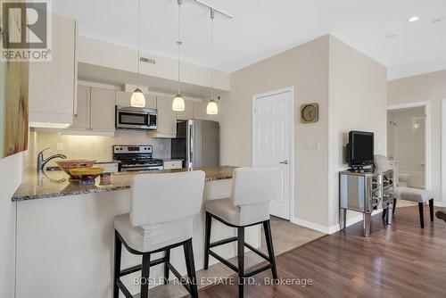 #301 -50 Mill St N, Port Hope, ON - Indoor Photo Showing Kitchen With Stainless Steel Kitchen With Upgraded Kitchen