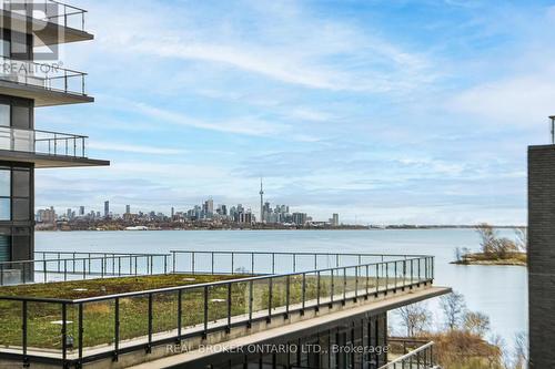 #501 -110 Marine Parade Dr, Toronto, ON - Outdoor With Body Of Water With Balcony With View