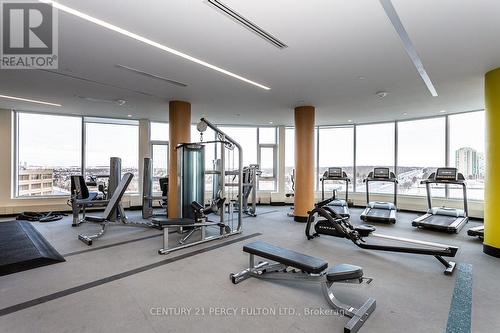 #1221 -2520 Eglinton Ave W, Mississauga, ON - Indoor Photo Showing Gym Room