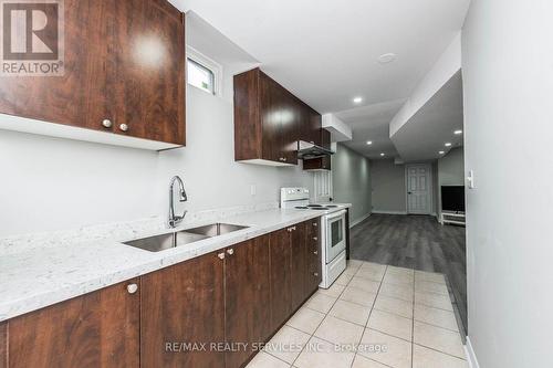 2 Burnstown Circ, Brampton, ON - Indoor Photo Showing Kitchen With Double Sink