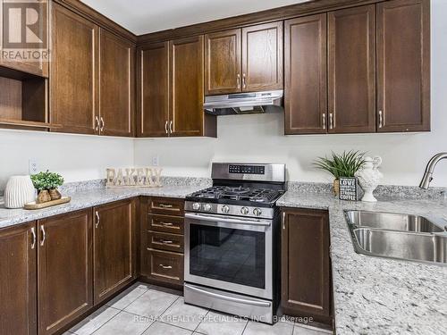 49 Rangemore Rd, Brampton, ON - Indoor Photo Showing Kitchen With Double Sink