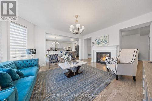 5 Arctic Grail Rd, Vaughan, ON - Indoor Photo Showing Living Room With Fireplace