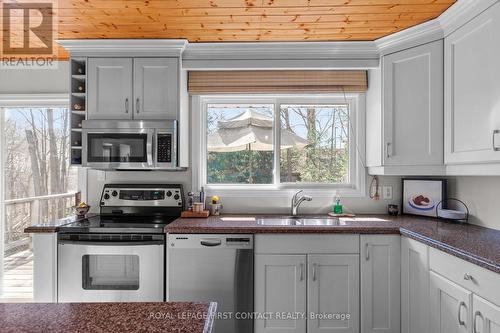27 Shirley Avenue, Barrie, ON - Indoor Photo Showing Kitchen With Double Sink
