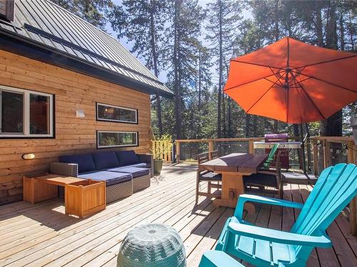 2793 Schooner Way, Pender Island, BC - Outdoor With Deck Patio Veranda With Exterior