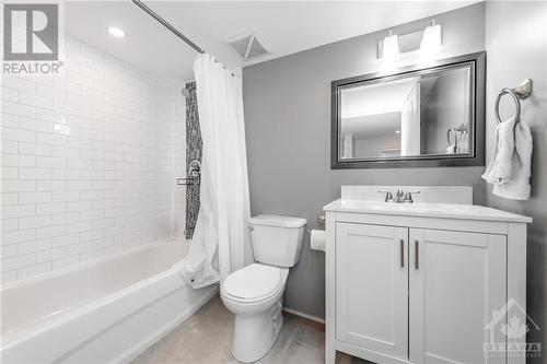 Bathroom Virtually Staged - 754 Putney Crescent, Ottawa, ON - Indoor Photo Showing Bathroom