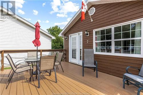 7 St John St, Pointe Du Chene, NB - Outdoor With Deck Patio Veranda With Exterior