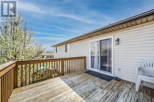 1260 Settlers Street, Windsor, ON - Outdoor With Deck Patio Veranda With Exterior