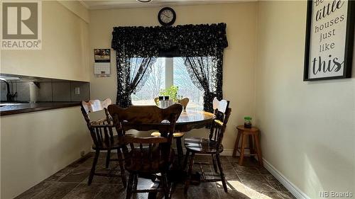 319 Mcelroy Road, Holmesville, NB - Indoor Photo Showing Dining Room