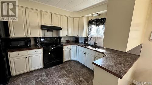 319 Mcelroy Road, Holmesville, NB - Indoor Photo Showing Kitchen With Double Sink