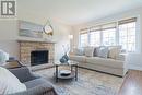 897 Melton Dr, Mississauga, ON  - Indoor Photo Showing Living Room With Fireplace 
