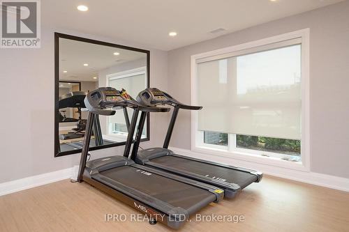 #614 -128 Grovewood Common, Oakville, ON - Indoor Photo Showing Gym Room