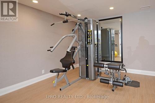 #614 -128 Grovewood Common, Oakville, ON - Indoor Photo Showing Gym Room