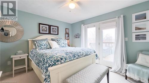 Primary Suite with Walk in Closet - 838 23Rd Street E, Owen Sound, ON - Indoor Photo Showing Bedroom