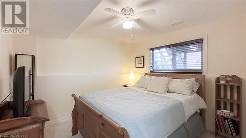 Lower Level Bedroom - 838 23Rd Street E, Owen Sound, ON - Indoor Photo Showing Bedroom