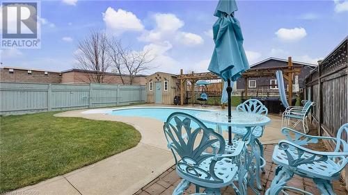 Time for a swim! - 838 23Rd Street E, Owen Sound, ON - Outdoor With In Ground Pool