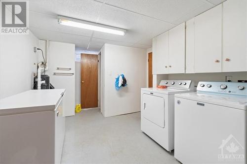 LL laundry - 4145 Champlain Street, Bourget, ON - Indoor Photo Showing Laundry Room