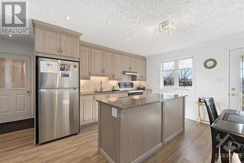 Renovated kitchen - 4145 Champlain Street, Bourget, ON - Indoor Photo Showing Kitchen With Upgraded Kitchen