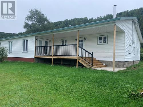 46 Roberts Arm Road, South Brook, NL - Outdoor With Deck Patio Veranda With Exterior