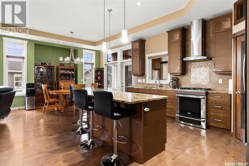 4980 Wright Road, Regina, SK - Indoor Photo Showing Kitchen With Upgraded Kitchen