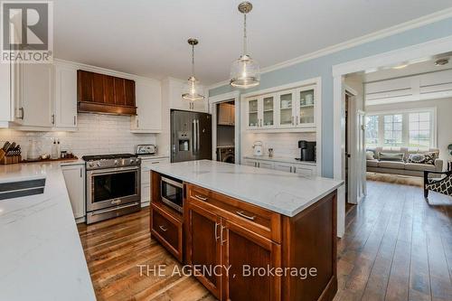 25 Brian Drive, Brant, ON - Indoor Photo Showing Kitchen With Upgraded Kitchen