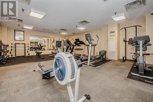611 - 399 Elizabeth Street E, Burlington, ON - Indoor Photo Showing Gym Room