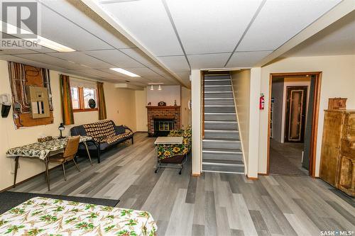 746 Alberta Avenue, Kerrobert, SK - Indoor Photo Showing Other Room With Fireplace
