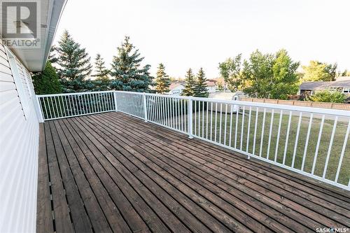 746 Alberta Avenue, Kerrobert, SK - Outdoor With Deck Patio Veranda With Exterior