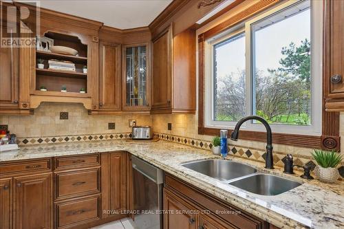 22 Daffodil Cres, Hamilton, ON - Indoor Photo Showing Kitchen With Double Sink