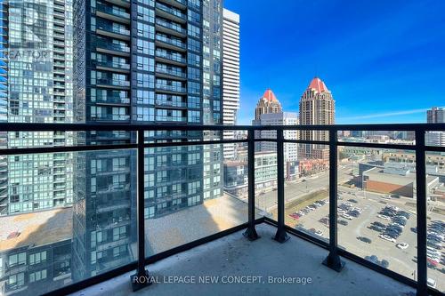 #1405 -4011 Brickstone Mews, Mississauga, ON - Outdoor With Balcony