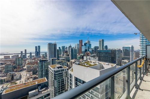 159 Dundas Street E|Unit #4103, Toronto, ON - Outdoor With Balcony With View