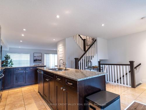 53 Woolwich St, Kitchener, ON - Indoor Photo Showing Kitchen With Double Sink