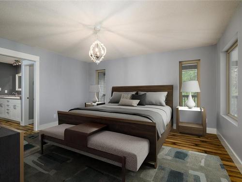 907 Hemsworth Rd, Qualicum Beach, BC - Indoor Photo Showing Bedroom