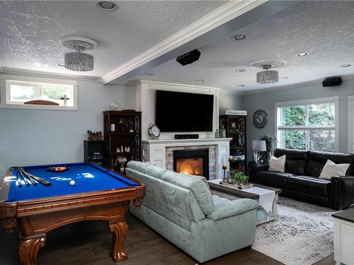 635 Kildew Rd, Colwood, BC - Indoor Photo Showing Other Room With Fireplace