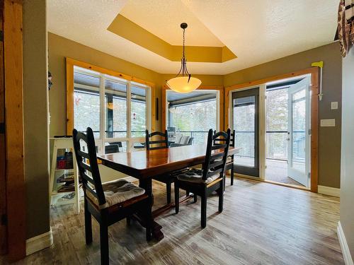 7801 Thompson Road, Kimberley, BC - Indoor Photo Showing Dining Room