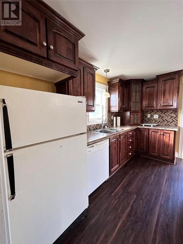 35 Barrisway Road, Garnish, NL - Indoor Photo Showing Kitchen With Double Sink