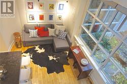 Apt #5 Living Room opened to above - 