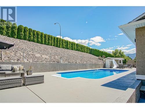 9313 Orchard Ridge Drive, Coldstream, BC - Outdoor With In Ground Pool