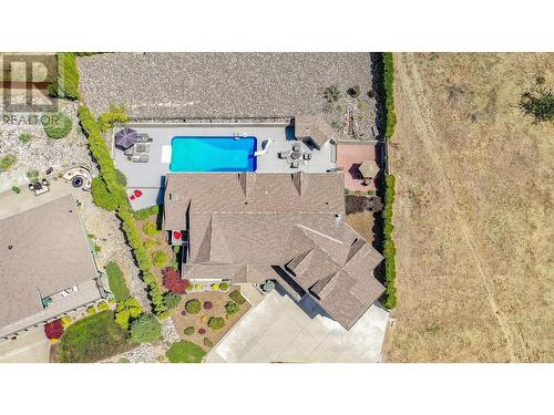 9313 Orchard Ridge Drive, Coldstream, BC - Outdoor With In Ground Pool With View