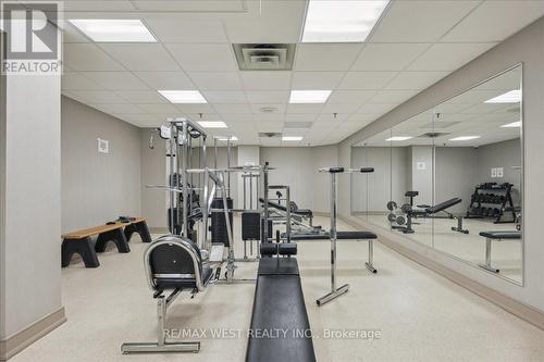 #807 -310 Mill St S, Brampton, ON - Indoor Photo Showing Gym Room