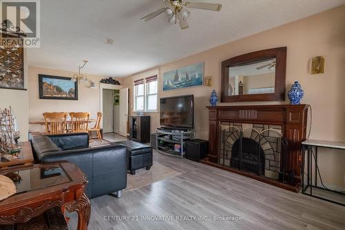 177 Mill St, Oshawa, ON - Indoor Photo Showing Living Room With Fireplace