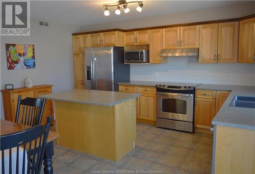 17 Candice Lane, Moncton, NB - Indoor Photo Showing Kitchen With Double Sink