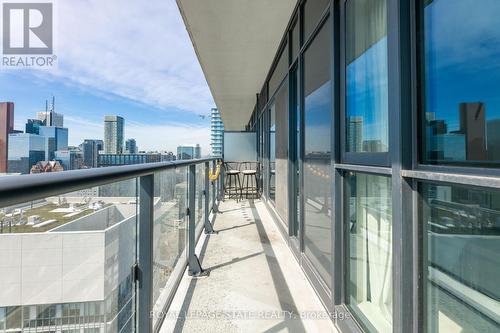 4104 - 159 Dundas Street E, Toronto, ON - Outdoor With Balcony With Exterior