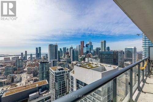 4103 - 159 Dundas Street E, Toronto (Church-Yonge Corridor), ON - Outdoor With Balcony With View