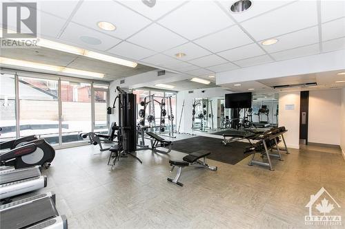 300 Lisgar Street Unit#1101, Ottawa, ON - Indoor Photo Showing Gym Room
