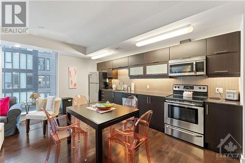 179 Metcalfe Street Unit#1204, Ottawa, ON - Indoor Photo Showing Kitchen With Stainless Steel Kitchen