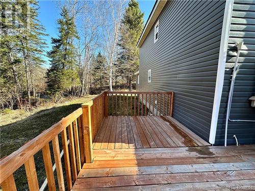 15 Carville Road, Mclaughlin, NB - Outdoor With Deck Patio Veranda With Exterior