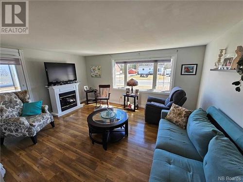 1162 Robertville, Robertville, NB - Indoor Photo Showing Living Room With Fireplace