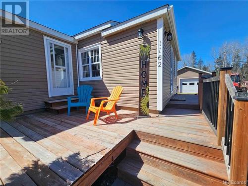1162 Robertville, Robertville, NB - Outdoor With Deck Patio Veranda With Exterior