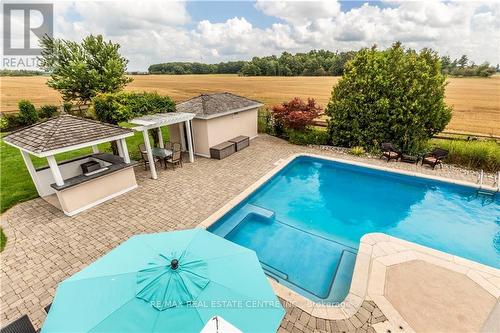 120 Binbrook Rd, Hamilton, ON - Outdoor With In Ground Pool With Backyard